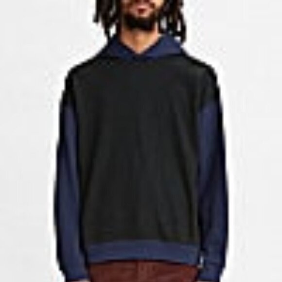 Levi's Other - Levis Mens Thermal Shirt XL Hooded Blue Black 586